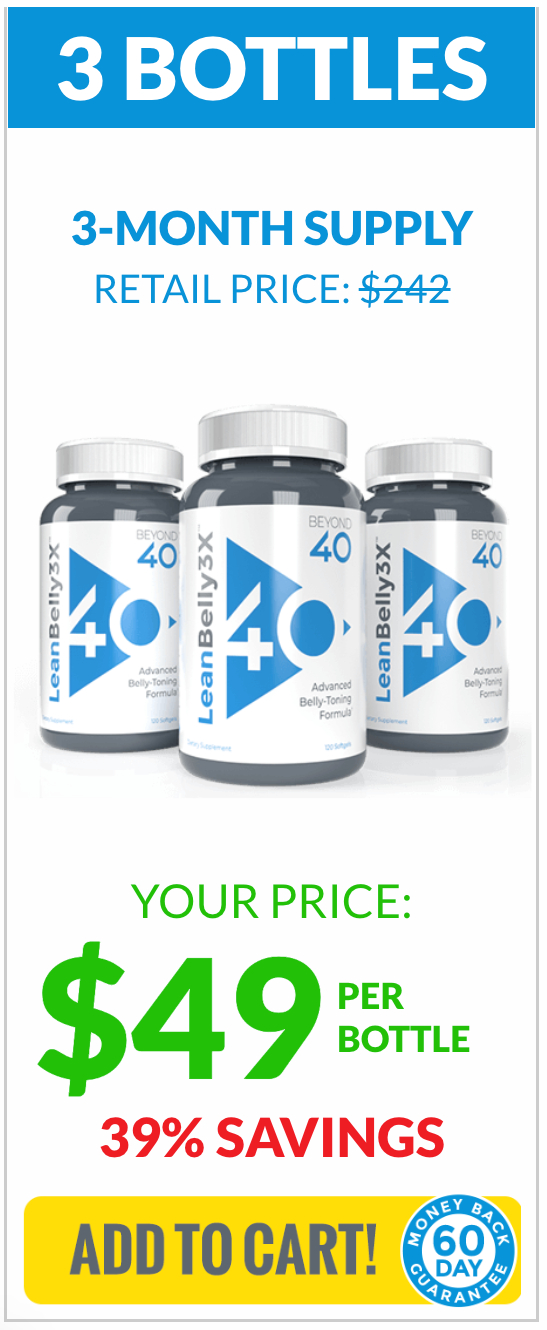 Lean Belly 3X - 3 Bottles